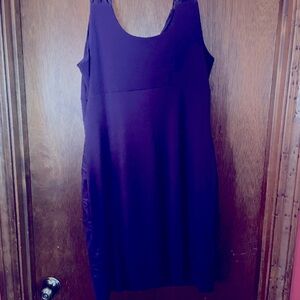 size 14 purple dress with lace